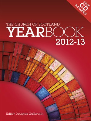 cover image of Church of Scotland Yearbook 2012-13